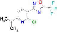 3-(2-Chloro-6-isopropylpyridin-3-yl)-5-(trifluoromethyl)-1,2,4-oxadiazole