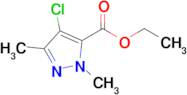 Ethyl 4-chloro-1,3-dimethyl-1H-pyrazole-5-carboxylate