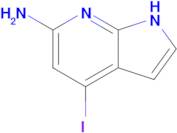 4-Iodo-1H-pyrrolo[2,3-b]pyridin-6-amine