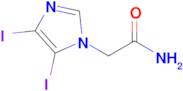 2-(4,5-Diiodo-1H-imidazol-1-yl)acetamide