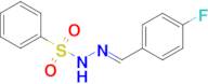 (E)-N'-(4-fluorobenzylidene)benzenesulfonohydrazide