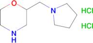 2-(Pyrrolidin-1-ylmethyl)morpholine dihydrochloride