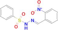 (E)-N'-(2-nitrobenzylidene)benzenesulfonohydrazide