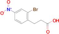 3-(2-Bromo-4-nitrophenyl)propanoic acid