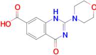 2-(morpholin-4-yl)-4-oxo-1,4-dihydroquinazoline-7-carboxylic acid