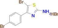 5-Bromo-4-(4-bromophenyl)thiazol-2-amine hydrobromide