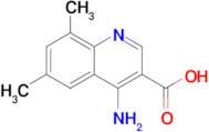 4-Amino-6,8-dimethylquinoline-3-carboxylic acid