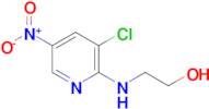 2-((3-Chloro-5-nitropyridin-2-yl)amino)ethan-1-ol