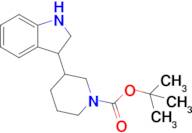 Tert-butyl 3-(indolin-3-yl)piperidine-1-carboxylate