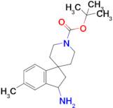 Tert-butyl 3-amino-5-methyl-2,3-dihydrospiro[indene-1,4'-piperidine]-1'-carboxylate