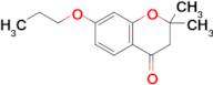 2,2-Dimethyl-7-propoxychroman-4-one