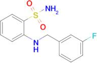 2-((3-Fluorobenzyl)amino)benzenesulfonamide