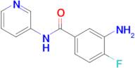 3-Amino-4-fluoro-N-(pyridin-3-yl)benzamide