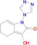 3-Hydroxy-1-(4H-1,2,4-triazol-4-yl)-1,4,5,6-tetrahydro-2H-indol-2-one