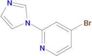 4-Bromo-2-(1H-imidazol-1-yl)pyridine