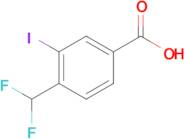 4-(Difluoromethyl)-3-iodobenzoic acid