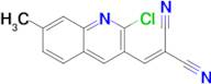 2-((2-Chloro-7-methylquinolin-3-yl)methylene)malononitrile