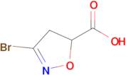 3-Bromo-4,5-dihydroisoxazole-5-carboxylic acid