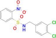 N-(3,4-dichlorobenzyl)-2-nitrobenzenesulfonamide