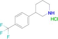 3-(4-(Trifluoromethyl)phenyl)piperidine hydrochloride