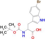 3-(6-Bromo-1H-indol-3-yl)-2-((tert-butoxycarbonyl)amino)propanoic acid