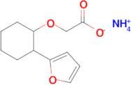 Ammonium 2-((2-(furan-2-yl)cyclohexyl)oxy)acetate