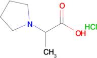 2-(Pyrrolidin-1-yl)propanoic acid hydrochloride