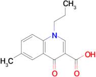 6-Methyl-4-oxo-1-propyl-1,4-dihydroquinoline-3-carboxylic acid