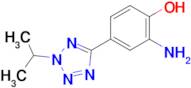 2-Amino-4-(2-isopropyl-2H-tetrazol-5-yl)phenol