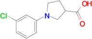 1-(3-Chlorophenyl)pyrrolidine-3-carboxylic acid