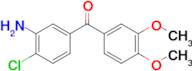 (3-Amino-4-chlorophenyl)(3,4-dimethoxyphenyl)methanone