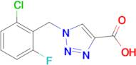 1-(2-Chloro-6-fluorobenzyl)-1H-1,2,3-triazole-4-carboxylic acid