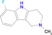 6-Fluoro-2-methyl-2,3,4,5-tetrahydro-1H-pyrido[4,3-b]indole