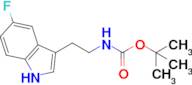 Tert-butyl (2-(5-fluoro-1H-indol-3-yl)ethyl)carbamate