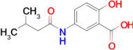 2-Hydroxy-5-(3-methylbutanamido)benzoic acid