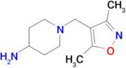 1-((3,5-Dimethylisoxazol-4-yl)methyl)piperidin-4-amine