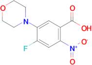 4-Fluoro-5-morpholino-2-nitrobenzoic acid