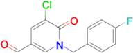 5-Chloro-1-(4-fluorobenzyl)-6-oxo-1,6-dihydropyridine-3-carbaldehyde