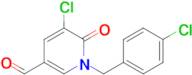 5-Chloro-1-(4-chlorobenzyl)-6-oxo-1,6-dihydropyridine-3-carbaldehyde