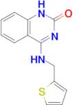 4-((Thiophen-2-ylmethyl)amino)quinazolin-2(1H)-one