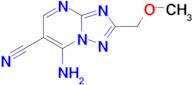 7-Amino-2-(methoxymethyl)-[1,2,4]triazolo[1,5-a]pyrimidine-6-carbonitrile