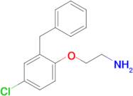 2-(2-Benzyl-4-chlorophenoxy)ethan-1-amine