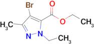 Ethyl 4-bromo-1-ethyl-3-methyl-1H-pyrazole-5-carboxylate