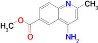 Methyl 4-amino-2-methylquinoline-6-carboxylate