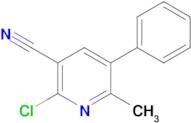 2-Chloro-6-methyl-5-phenylnicotinonitrile