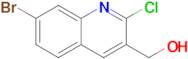 (7-Bromo-2-chloroquinolin-3-yl)methanol