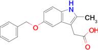 2-(5-(Benzyloxy)-2-methyl-1H-indol-3-yl)acetic acid