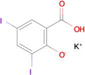 Potassium 2-carboxy-4,6-diiodophenolate