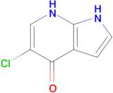 5-chloro-1H,4H,7H-pyrrolo[2,3-b]pyridin-4-one