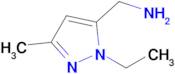 (1-Ethyl-3-methyl-1H-pyrazol-5-yl)methanamine